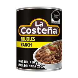 FRIJOL LA COSTEÑA RANCHEROS 410 GR