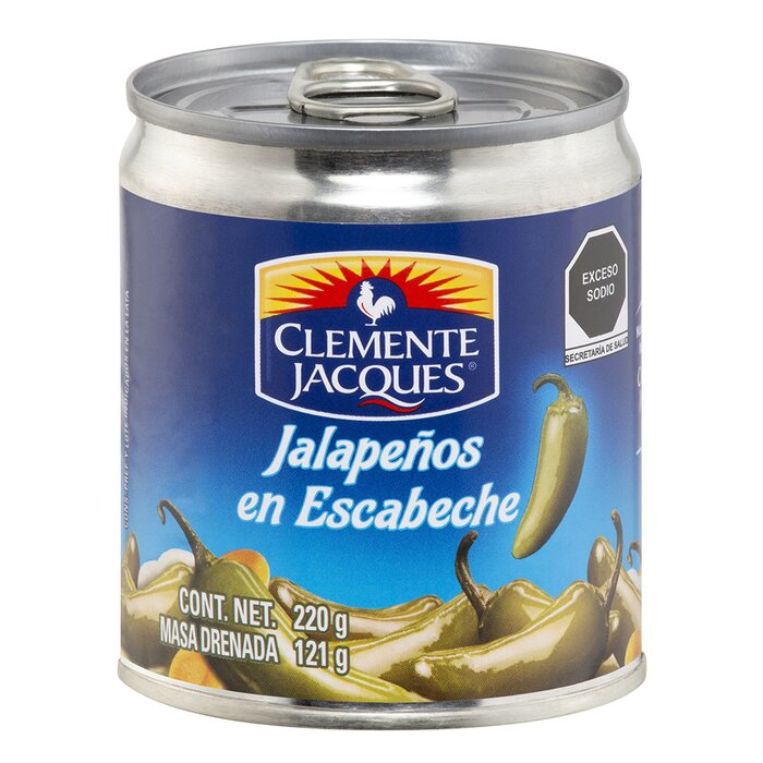 CHILE JALAPEÑO ENTERO CLEMENTE 220 GR