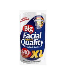 SERVITOALLA BIG FACIAL XL 240 HOJAS DOBLES MULTICORTE