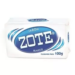 JABON ZOTE 100 GR BLANCO