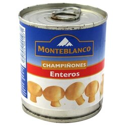 CHAMPIÑON ENTERO MONTEBLANCO 186 GR