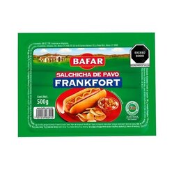 SALCHICHA FRANKFORT BAFAR 500 GR