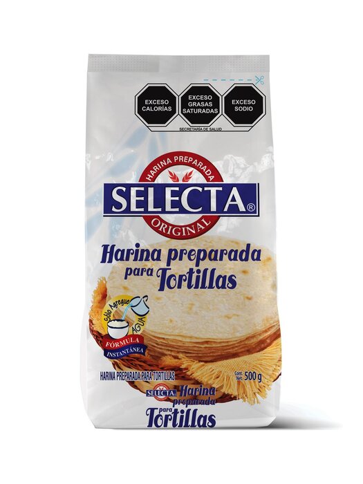 HARINA PREPARADA TORTILLA SELECTA 500 GR