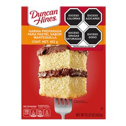 HARINA PASTEL DUNCAN 432 GR MANTEQUILLA