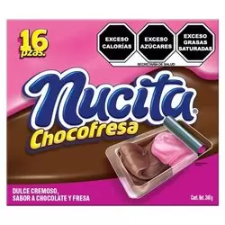 NUCITA CHOCO-FRESA C/16 PZ 14 GR