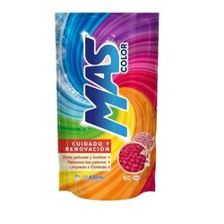 DETERGENTE LIQUIDO MAS COLOR 830 ML