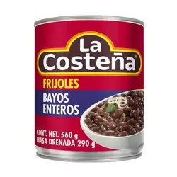 FRIJOL LA COSTEÑA ENTERO BAYO 560 GR