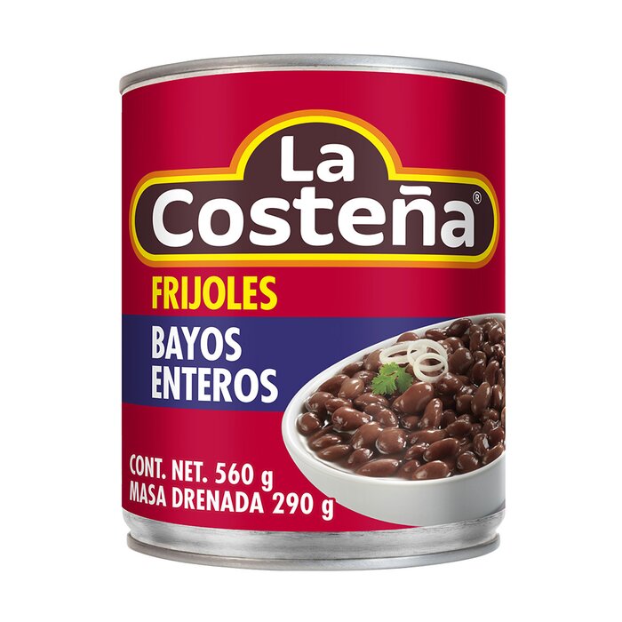 FRIJOL LA COSTEÑA ENTERO BAYO 560 GR