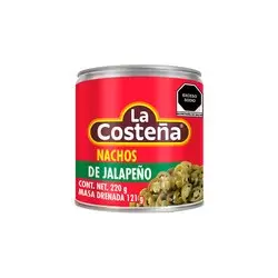 CHILE JALAPEÑOS NACHOS LA COSTEÑA 220 GR