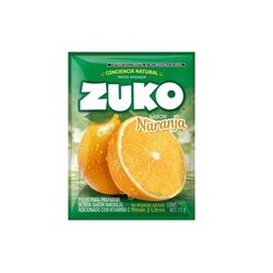 ZUKO BEBIDA EN POLVO NARANJA SOBRE