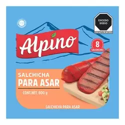 SALCHICHA PARA ASAR ALPINO 800 GR