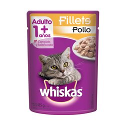 WHISKAS POUCH 85 GR POLLO