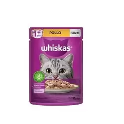 WHISKAS POUCH 85 GR POLLO