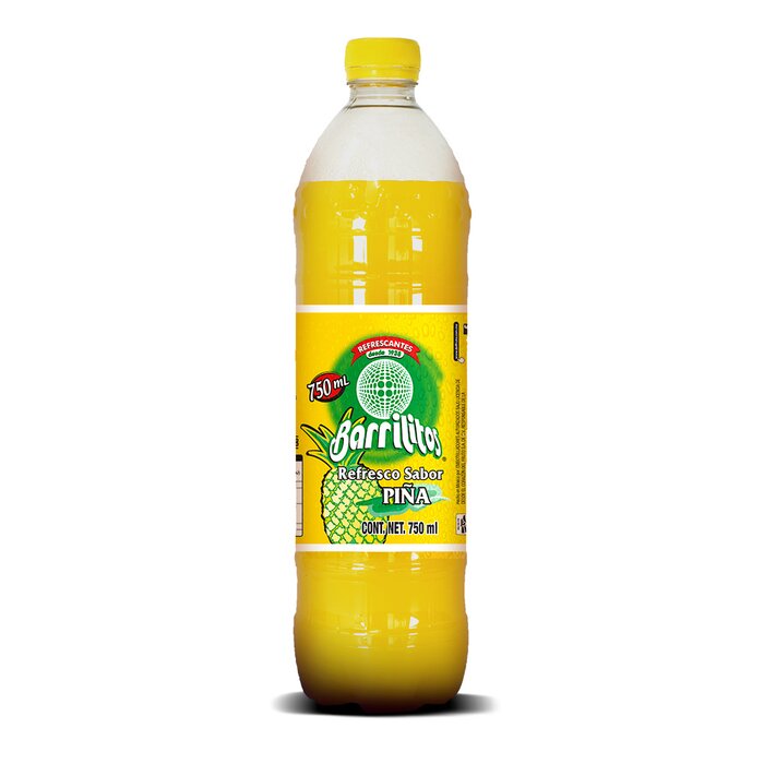 REFRESCO BARRILITOS 750 ML PIÑA