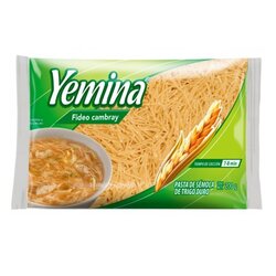 PASTA YEMINA 200 GR FIDEO CAMBRAY