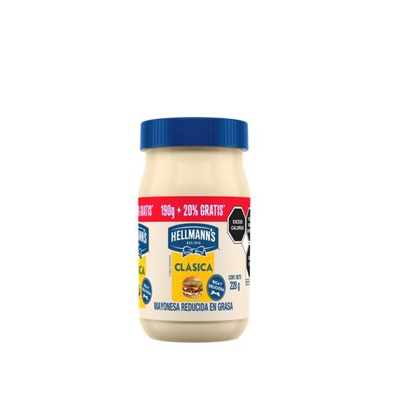 MAYONESA HELLMANS 190 GR