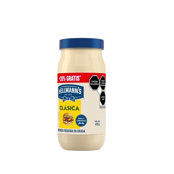 MAYONESA HELLMANS 390 GR