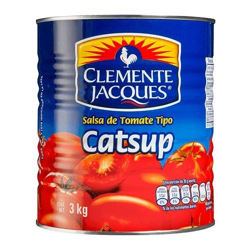 SALSA CATSUP CLEMENTE JACQUES 3 KG