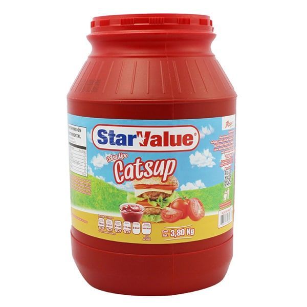 SALSA CATSUP STAR VALUE 3.8 KG