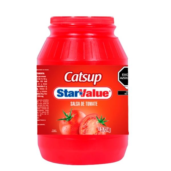 SALSA CATSUP STAR VALUE 3.72 KG