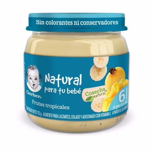 GERBER 2A ETAPA 113 GR FRUTAS TROPICALES