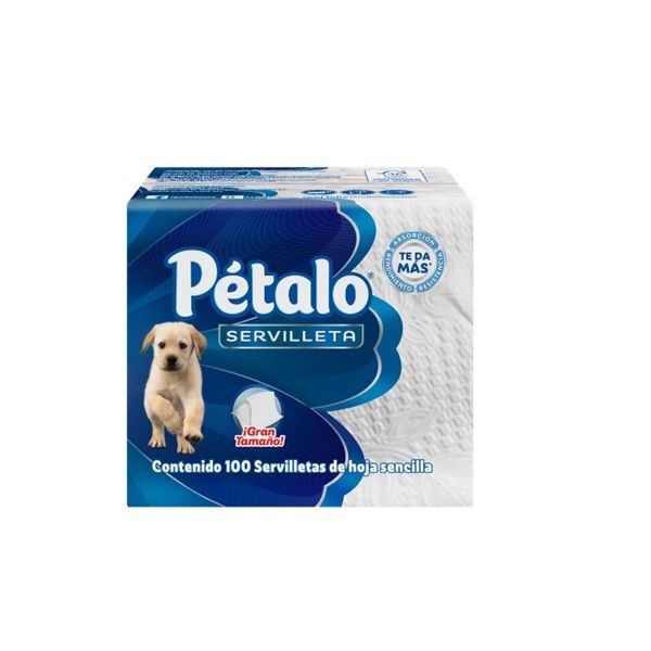 SERVILLETA PETALO 100 HOJAS