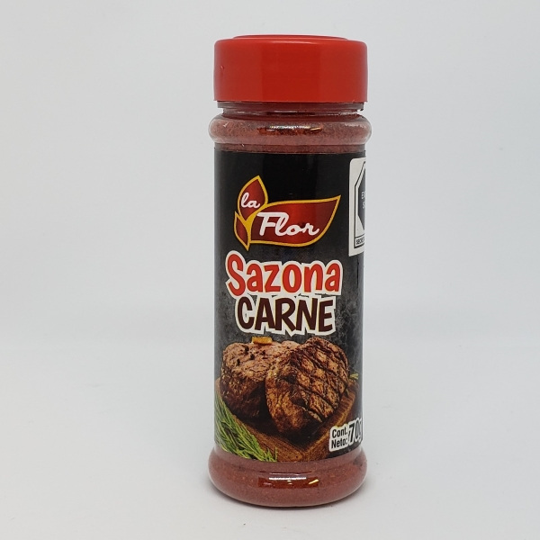 SAZONADOR PARA CARNE LA FLOR 70 GR