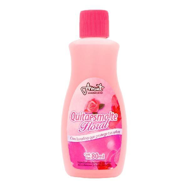 QUITA ESMALTE FLORAL 80 ML