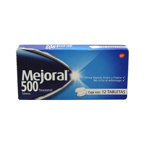 MEJORAL ADULTO CON 12 PASTILLAS