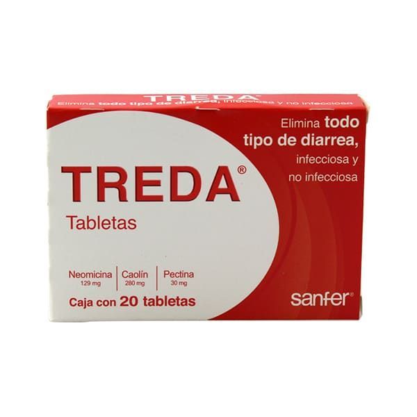 TREDA PAQ CON 20 TABLETAS