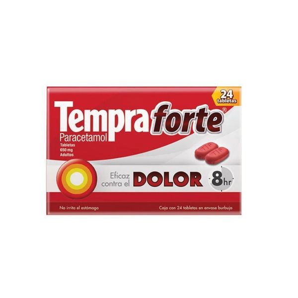 TEMPRA FORTE CON 24 TABLETAS