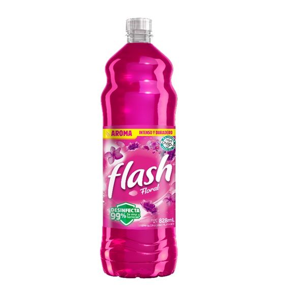 LIMPIADOR FLASH 828 ML FLORAL