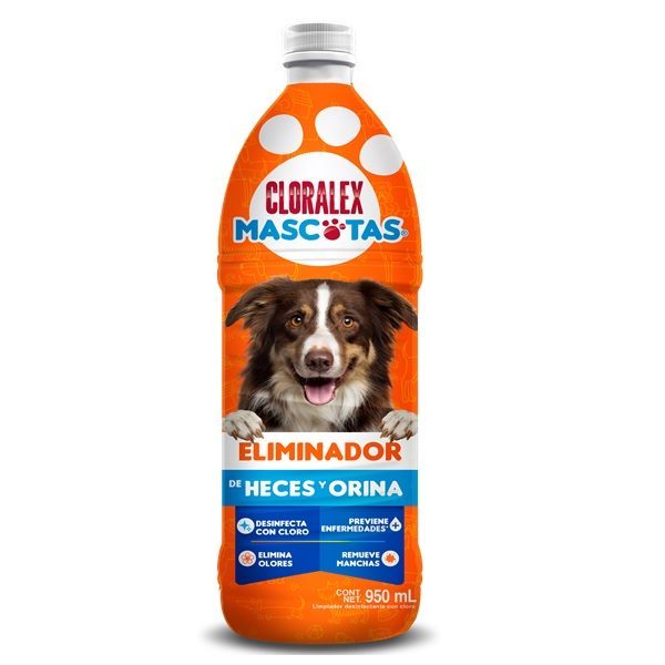 LIMPIADOR CLORALEX MASCOTAS 950 ML