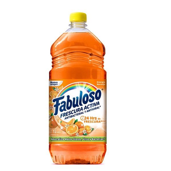 LIMPIADOR FABULOSO 1 LITRO NARANJA