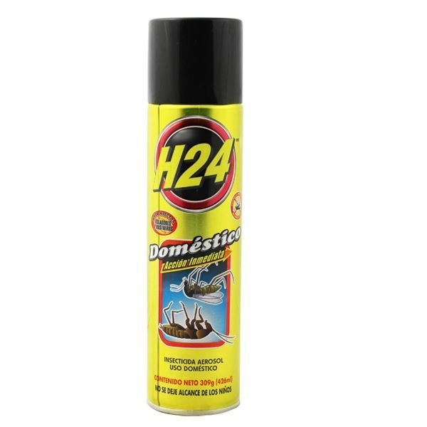 INSECTICIDA H-24 DOMESTIVO 309 GR CON AEROSOL