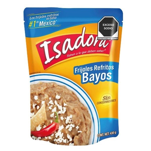 FRIJOL ISADORA REFRITO BAYO 430 GR