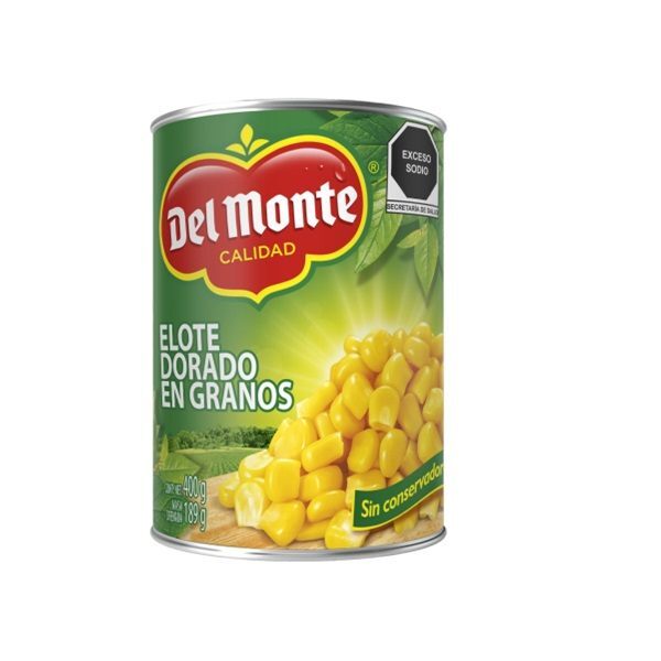 ELOTE EN GRANO DEL MONTE 400 GR