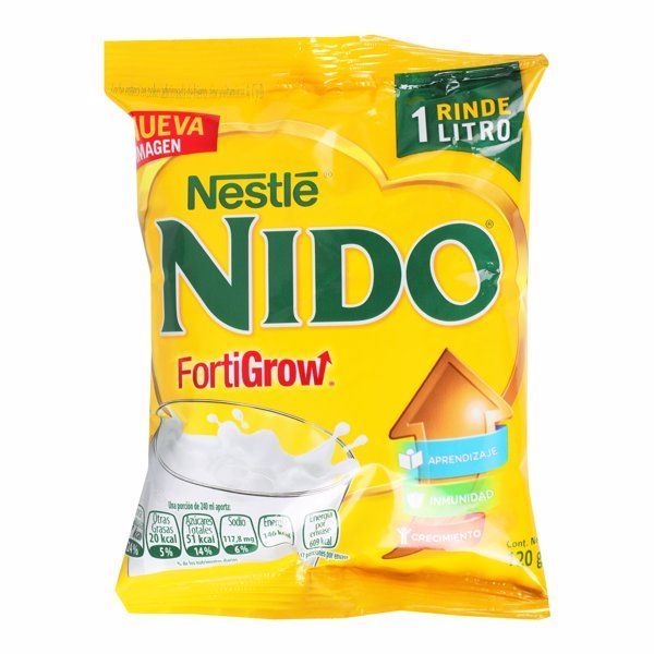 LECHE EN POLVO NIDO FORTI CRECE 120 GR