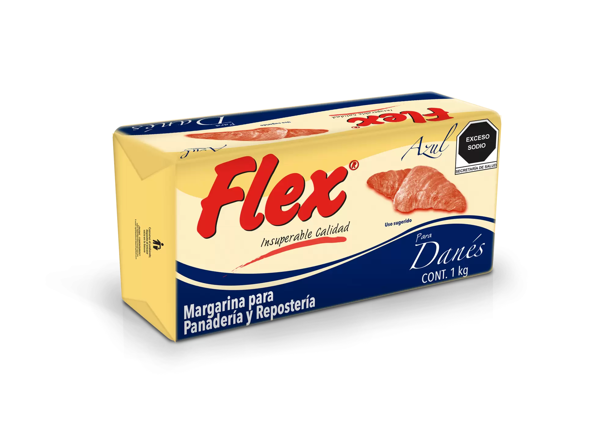 MARGARINA FLEX AZUL PARA PAN DANES 1 KG