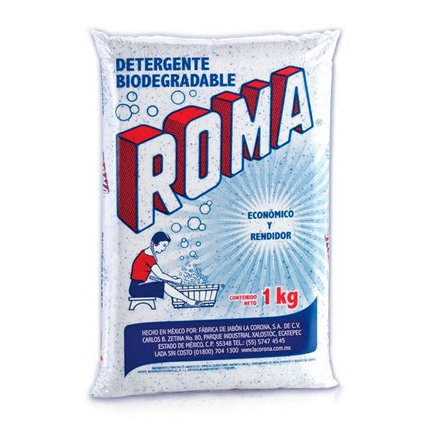 DETERGENTE POLVO ROMA 1 KG