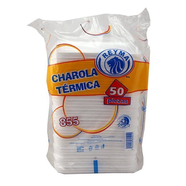 CHAROLA GRANDE #855 REYMA CON 50 PIEZAS