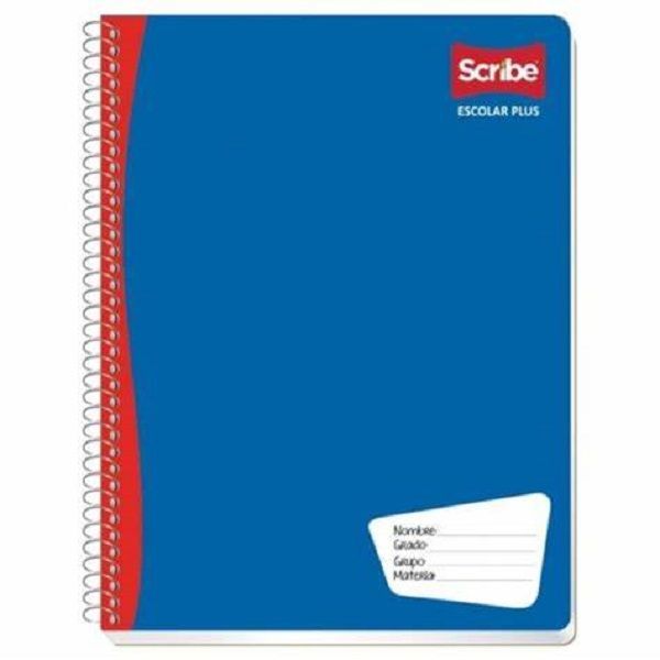 LIBRETA PROFESIONAL SCRIBE 2 RAYAS 100 HOJAS