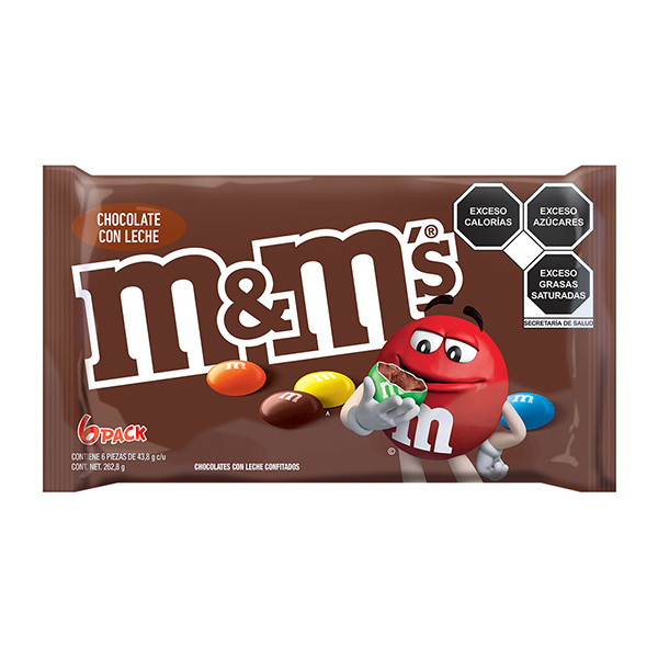 CHOCOLATE M&M PLAIN CON 6 PZ