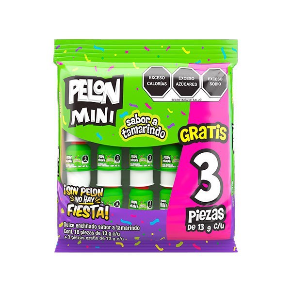 MINI PELON CON 18 PIEZAS