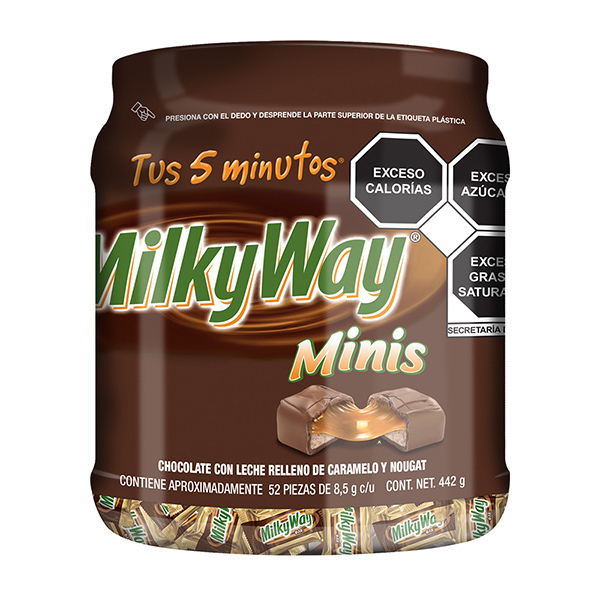 CHOCOLATE MILKY WAY MINI C/52 PIEZAS