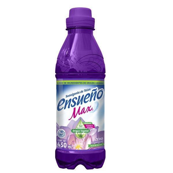 SUAVIZANTE ENSUEÑO MAX 450 ML VIOLETA