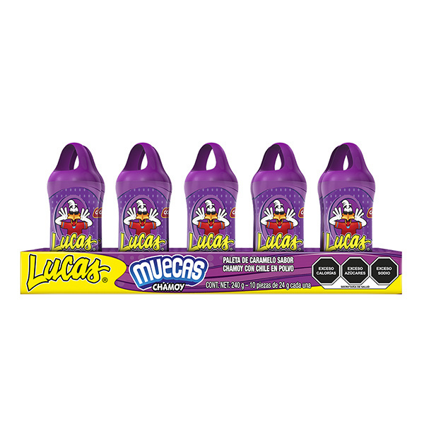 MUECAS LUCAS C/10 PIEZAS CHAMOY