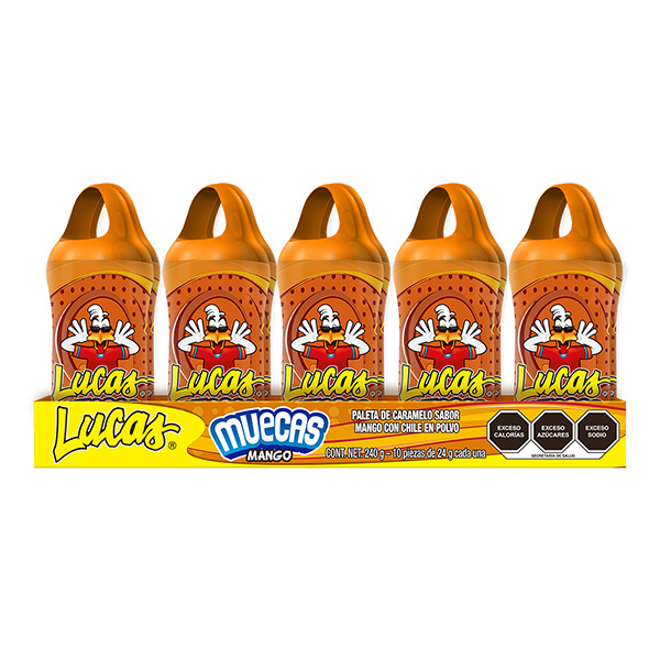 MUECAS LUCAS C/10 PIEZAS MANGO