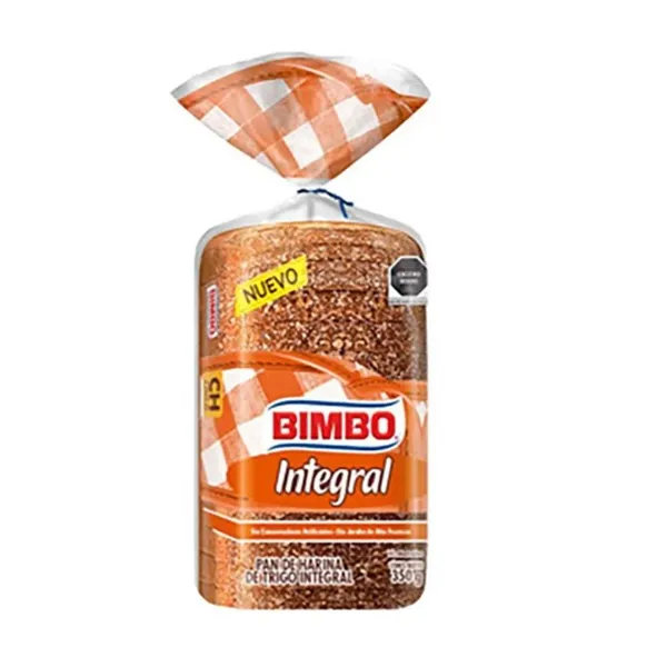 PAN INTEGRAL BIMBO CHICO 350 GR