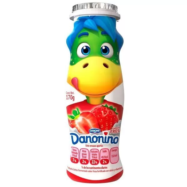 YOGHURT DANONINO BEBIBLE 170 GR FRESA